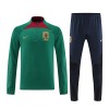 Portugal Quarter Zip Training Sweatshirts 2022 Grüne Für Herren